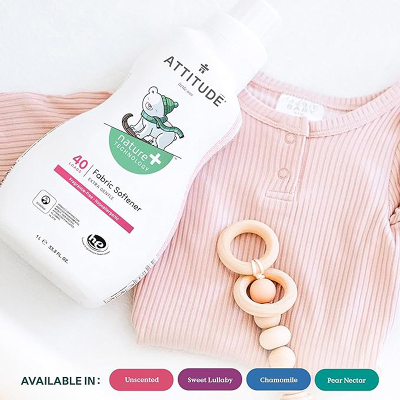 Attitude - Natural Baby Fabric Softener - Sweet Lullaby - 40 Loads - 1 L