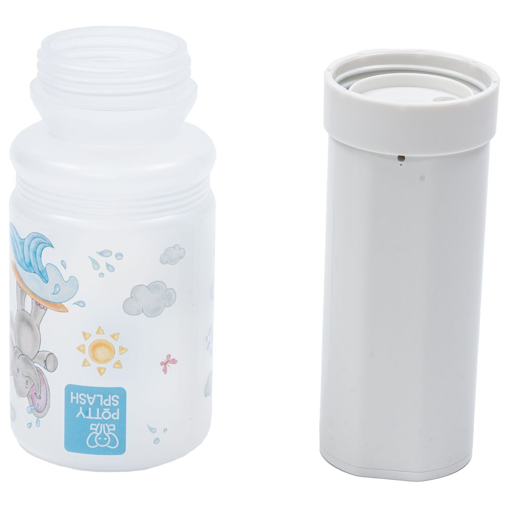 Potty Splash - 2-In-1 Portable Bidet And Potty Seat - White