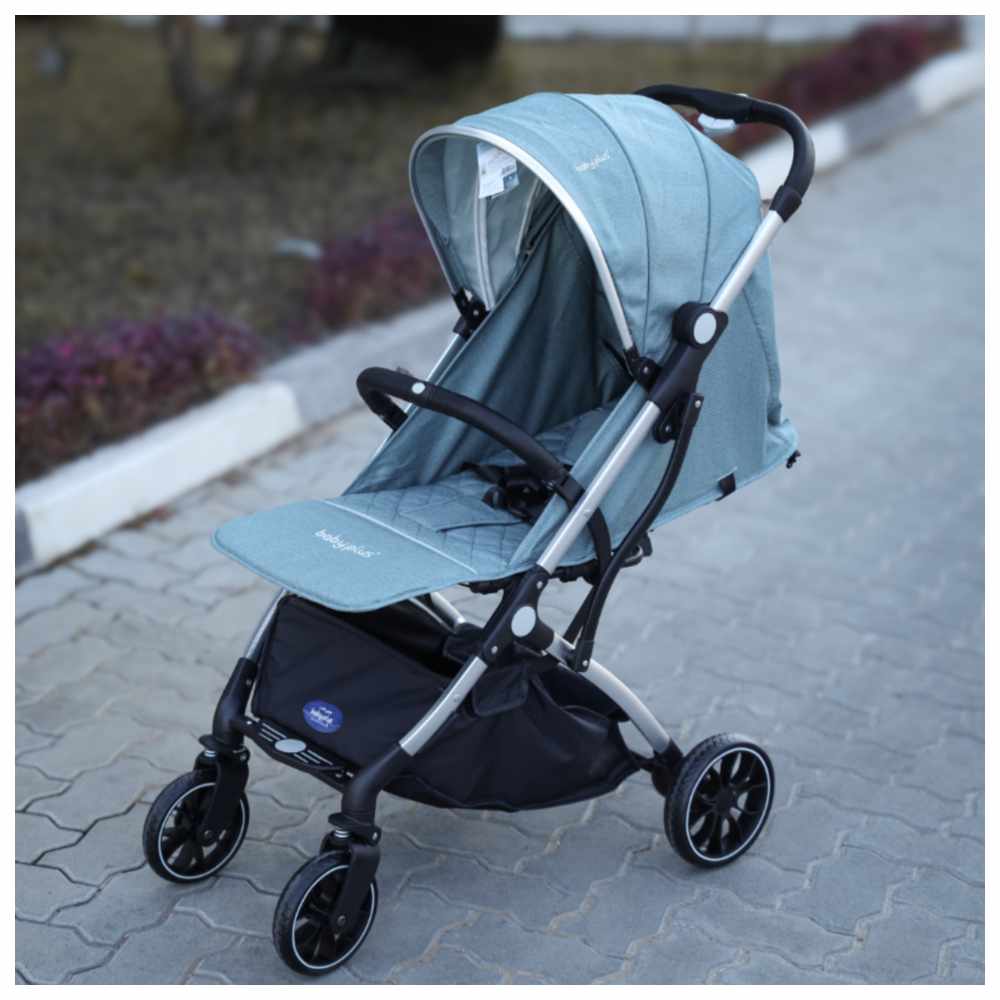 Baby Plus - Ultimate Comfort Lightweight Baby Stroller - Blue