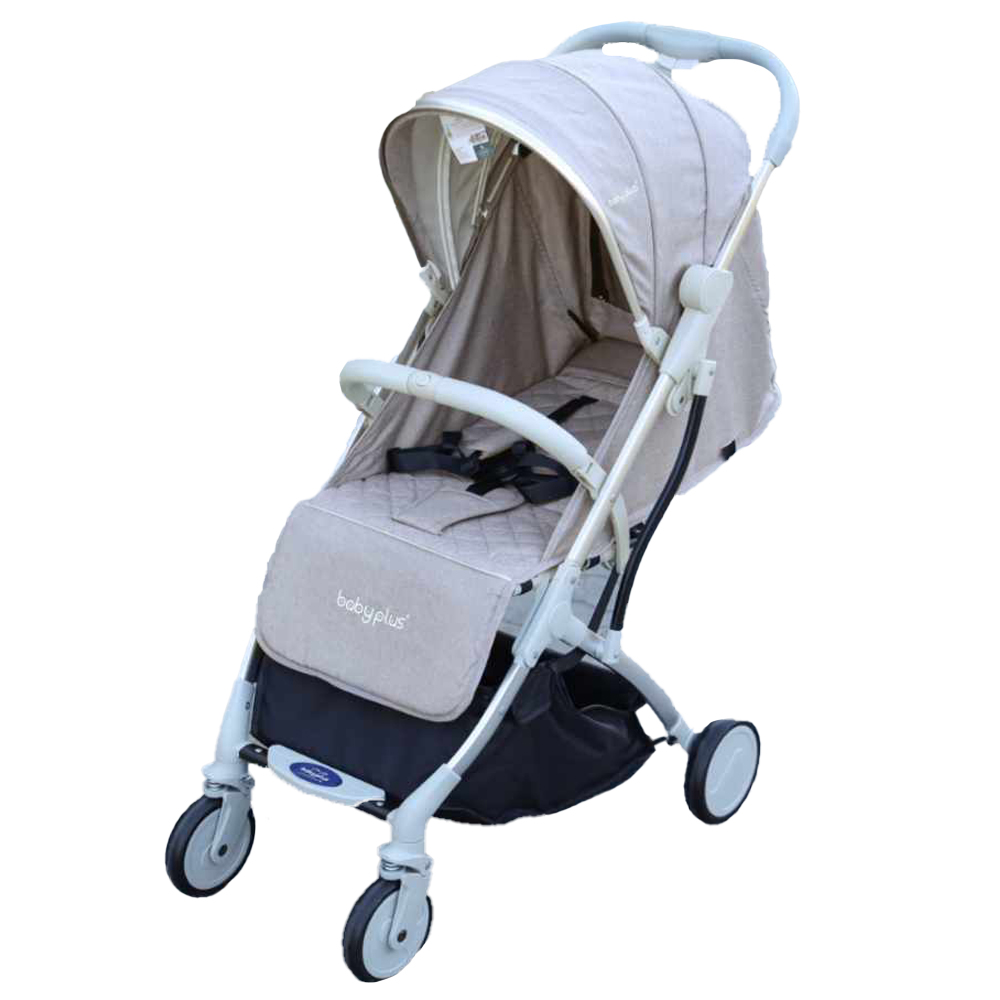 Baby Plus - Premium Comfort Lightweight Baby Stroller - Grey
