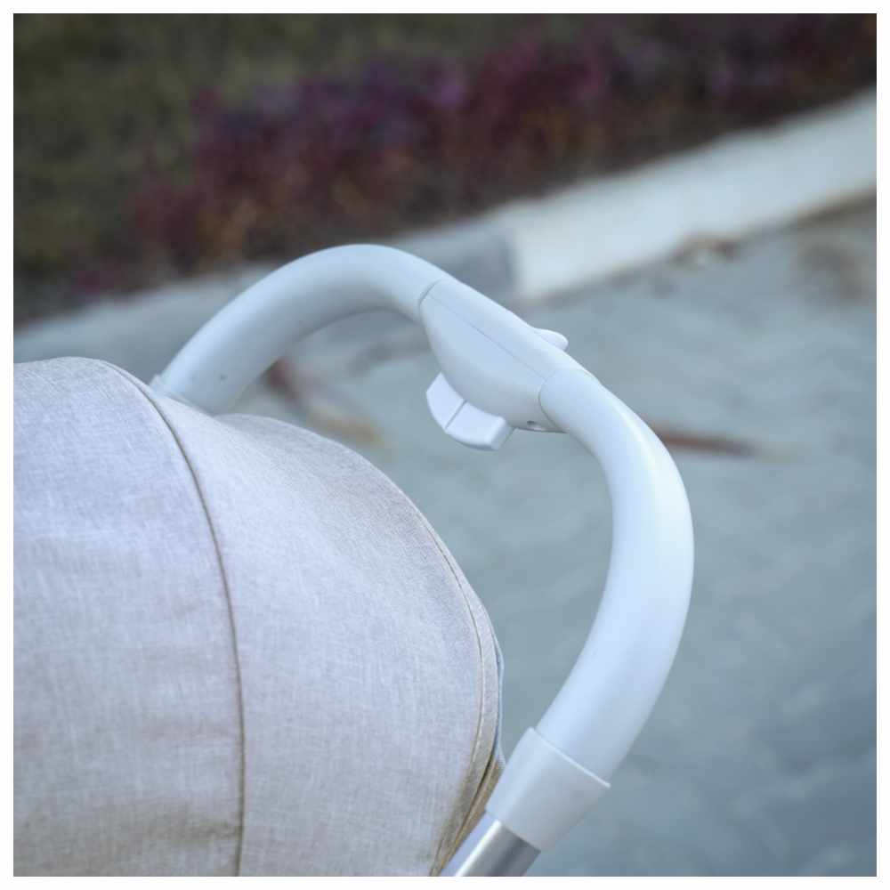 Baby Plus - Premium Comfort Lightweight Baby Stroller - Grey