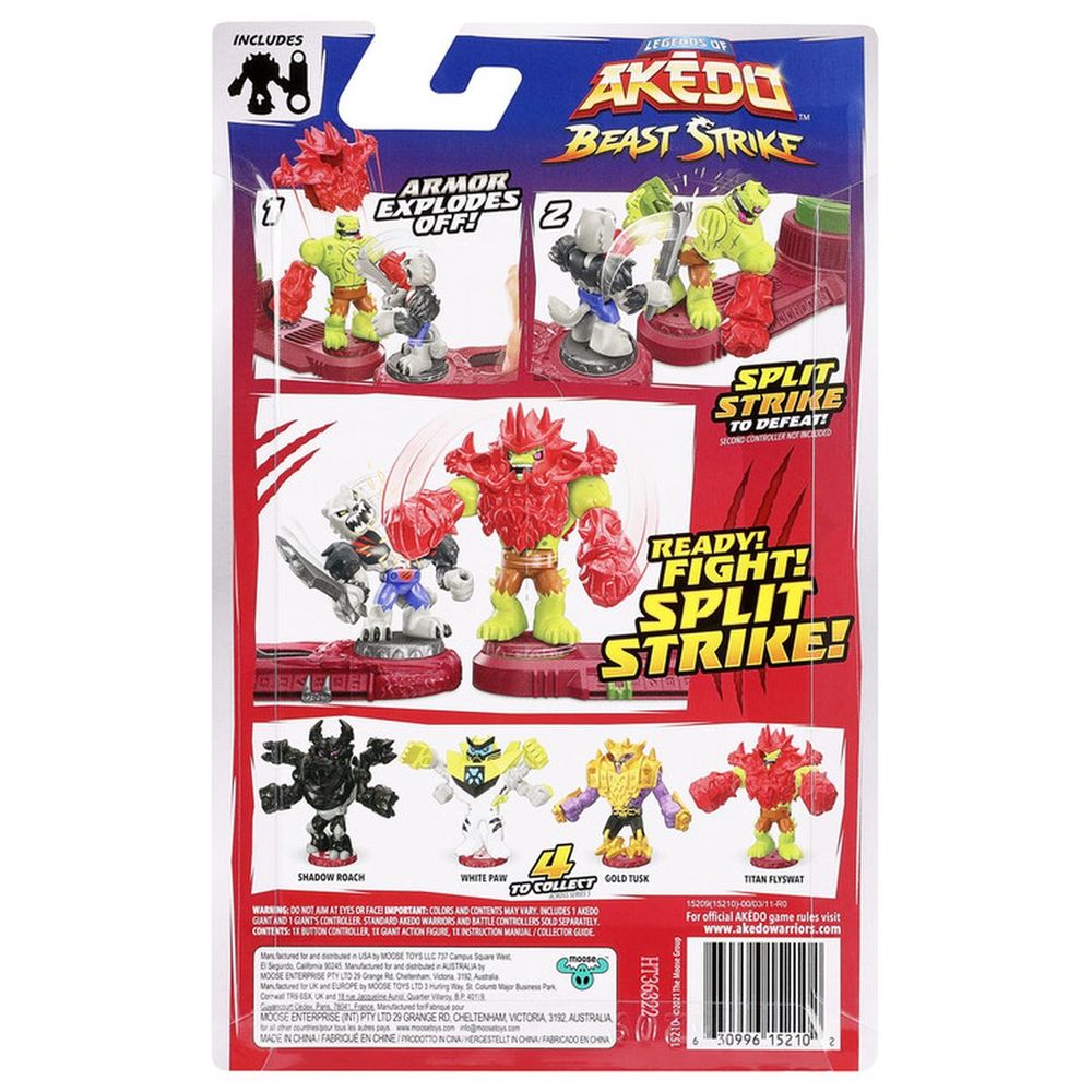 Akedo - S5 Giants Beast Figure Gold Tusk