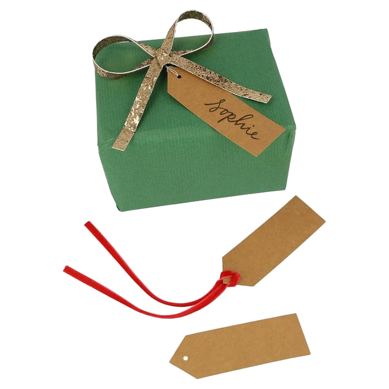 ميري ميري - مجموعة بطاقات هدايا بتصميم فيونكة براق - 6 قطع