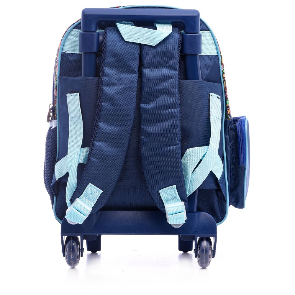 Hollywood Magic - Crash Bandicoot Trolley Bag - Blue - 18-Inch/46cm