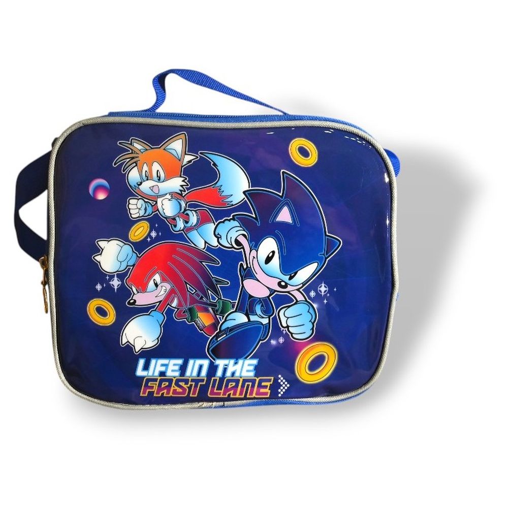 Hollywood Magic - Sonic 5-In-1 Trolleybag With Lunchbag, Pencilcase, Lunchbox And Water Bottle