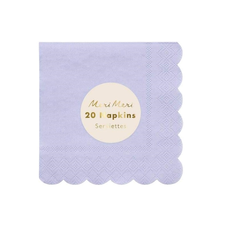 ميري ميري - مناديل سيمبلي إيكو - صغير - أزرق - عدد 20