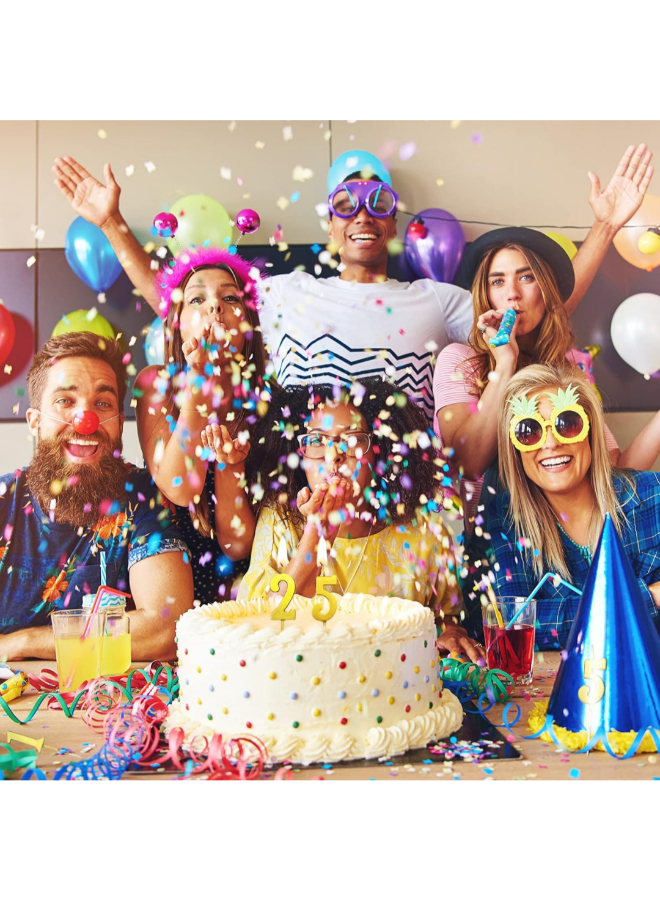 Unique - Number 0 Candle - Gold