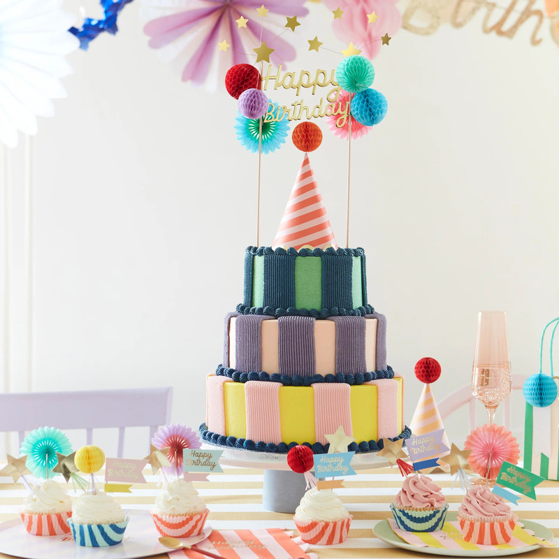 Meri Meri - Happy Birthday Cake Topper