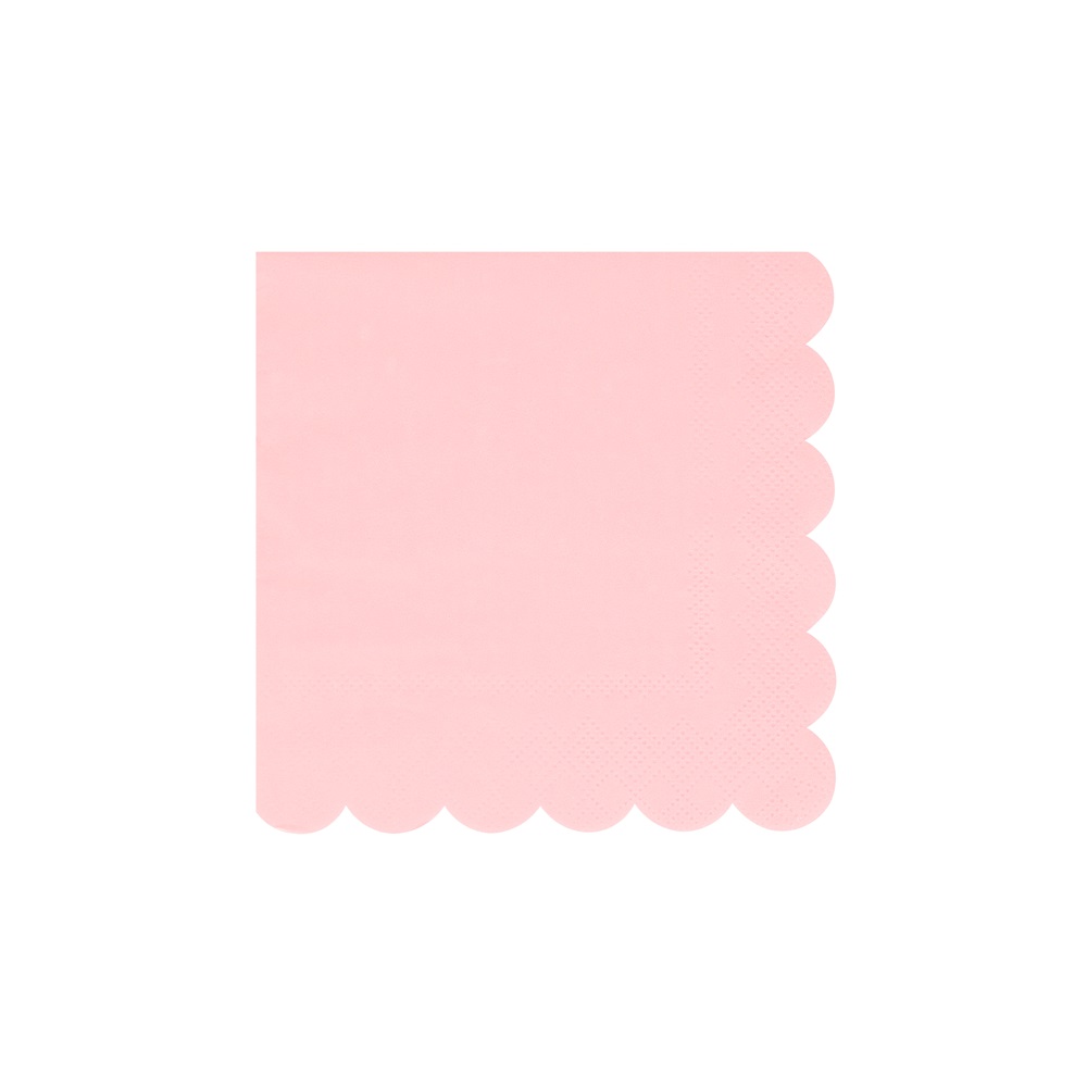 Meri Meri - Small Napkins - Cotton Candy Pink - Pack of 16