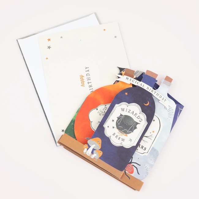 Meri Meri - Potion Bottles Birthday Card