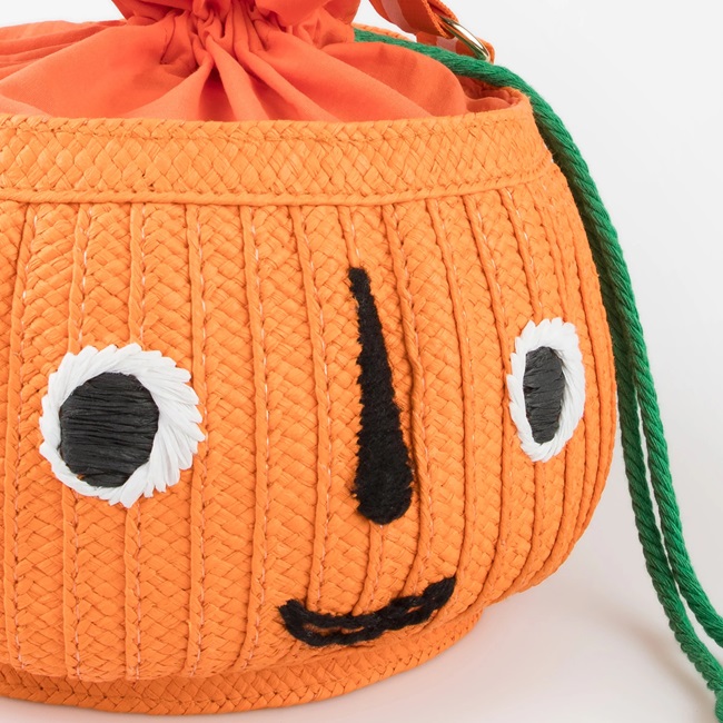 Meri Meri - Trick Or Treat Pumpkin Basket Bag