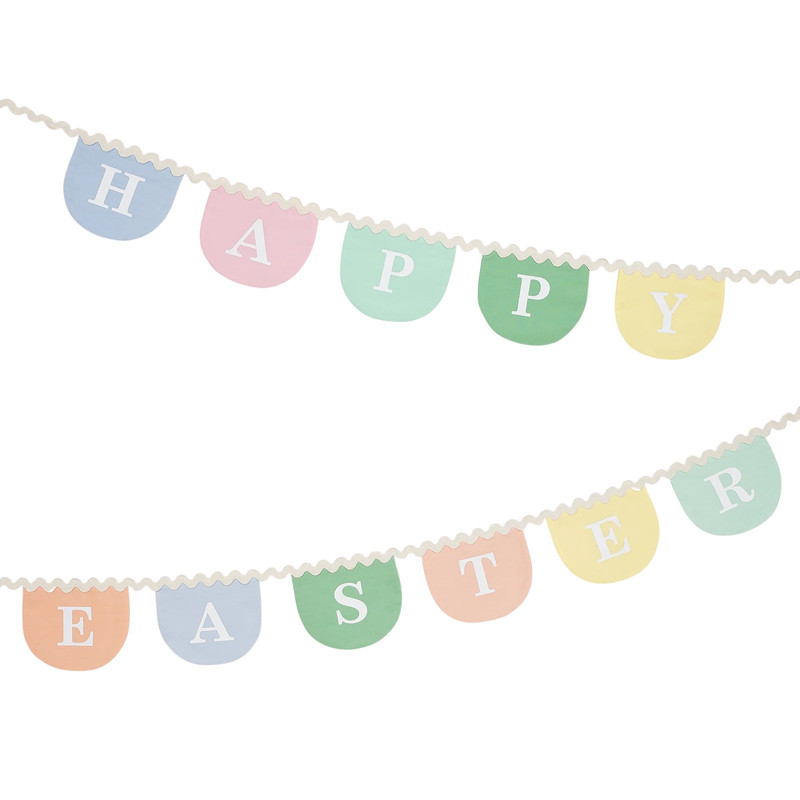 Meri Meri - Happy Easter Fabric Garland - 3.4 m