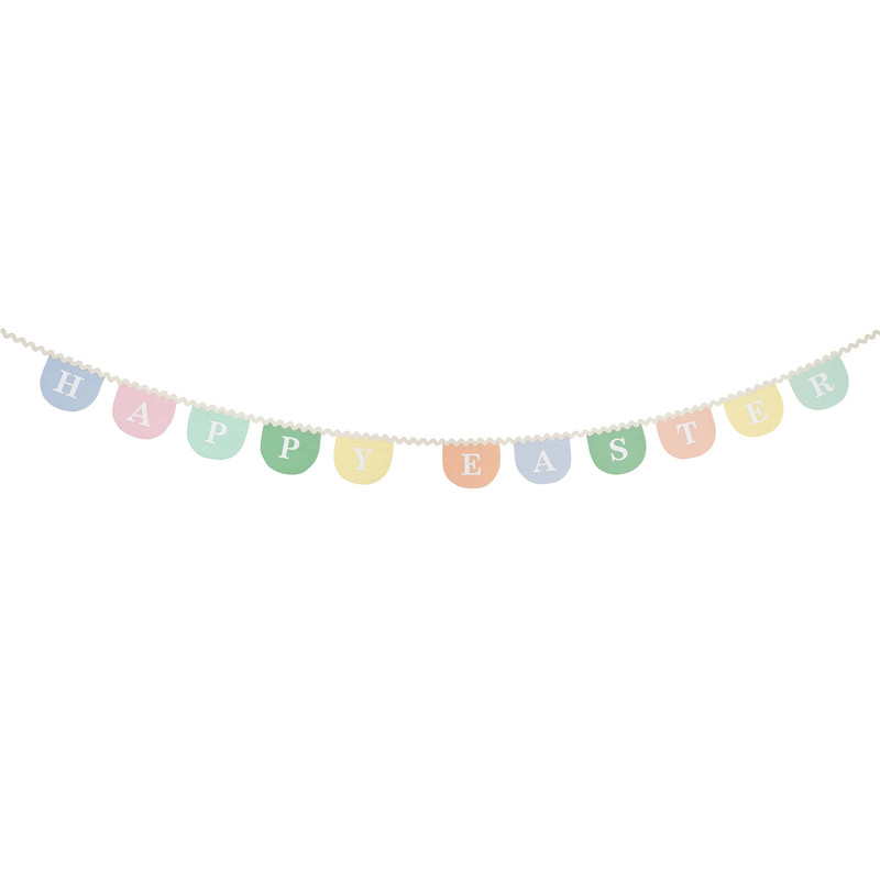 Meri Meri - Happy Easter Fabric Garland - 3.4 m