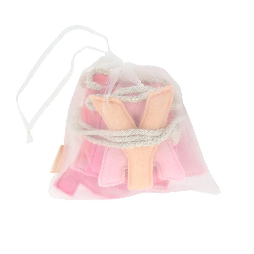 Meri Meri - Happy Birthday Felt Garland - Pink