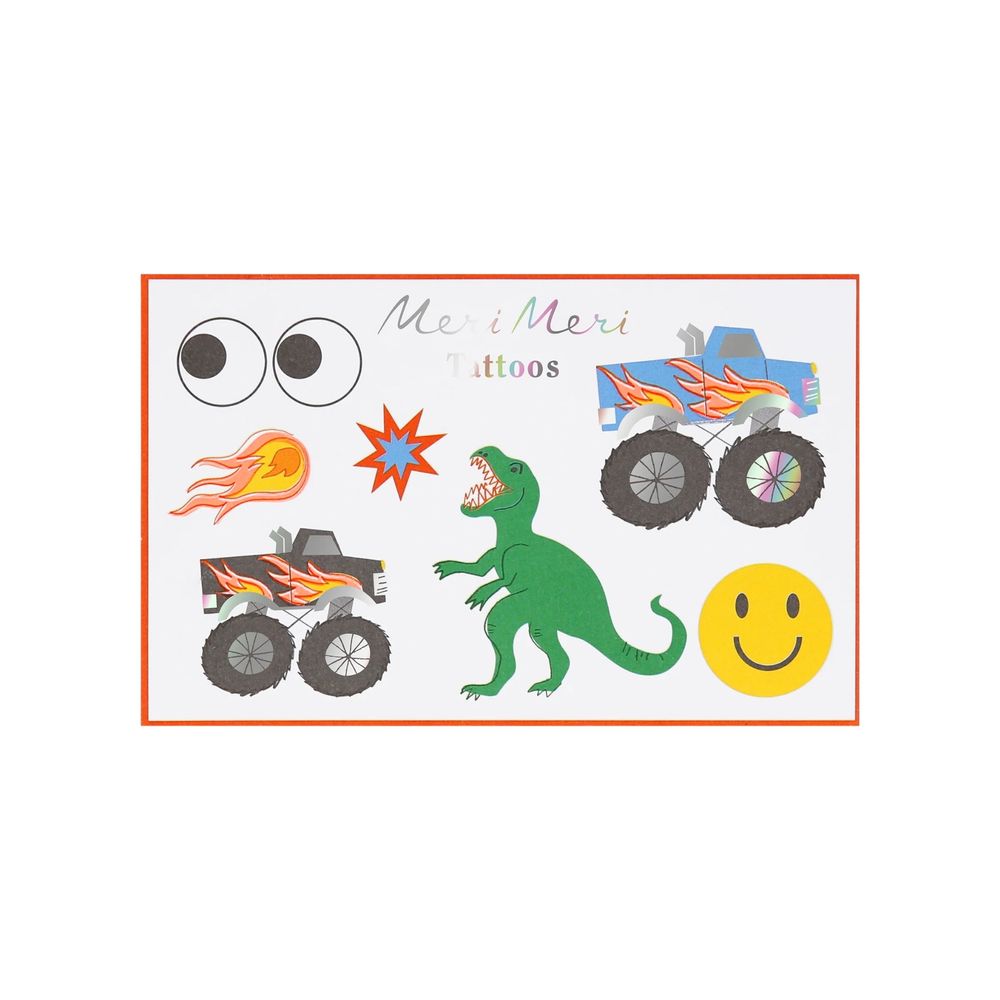 Meri Meri - Toybox Icon Temporary Tattoos