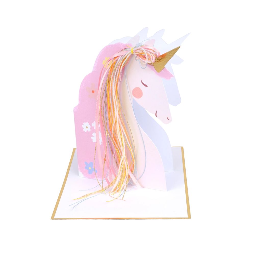 Meri Meri - Unicorn Birthday Card