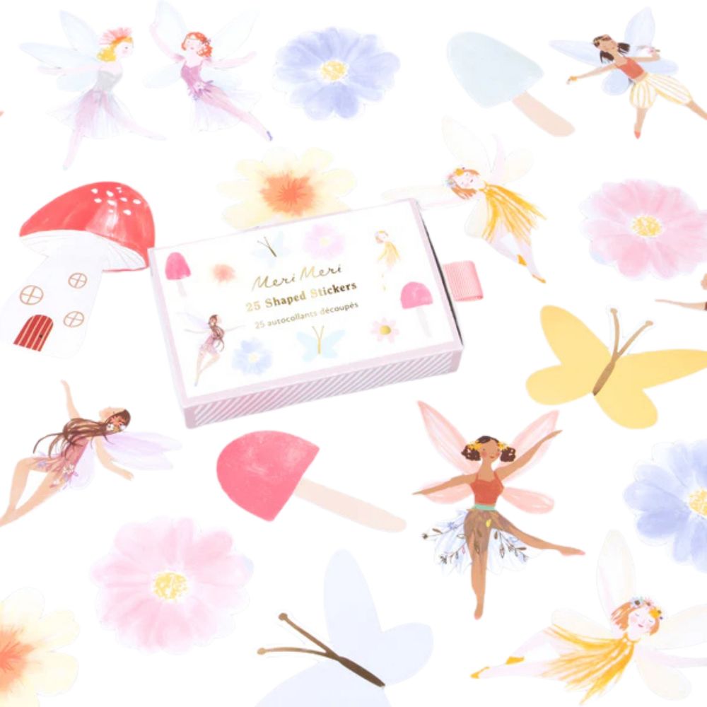 Meri Meri - Shaped Stickers - Fairy - 25 Pcs