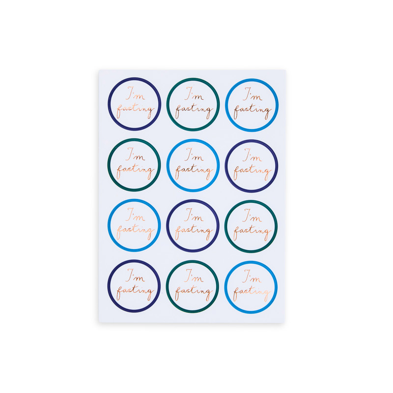 Party Camel - I'm Fasting Ramadan Sticker Sheets - 8 Pcs