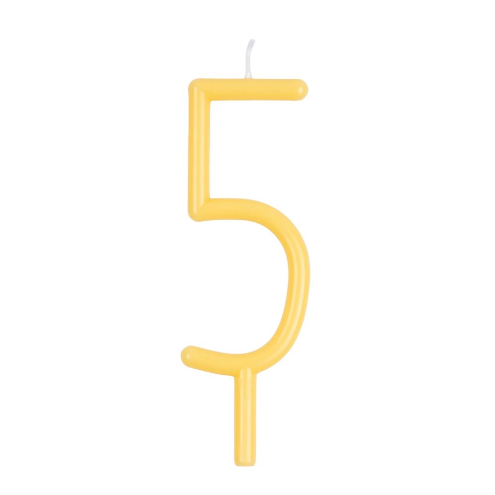 Meri Meri - Slim 5 Number Candle
