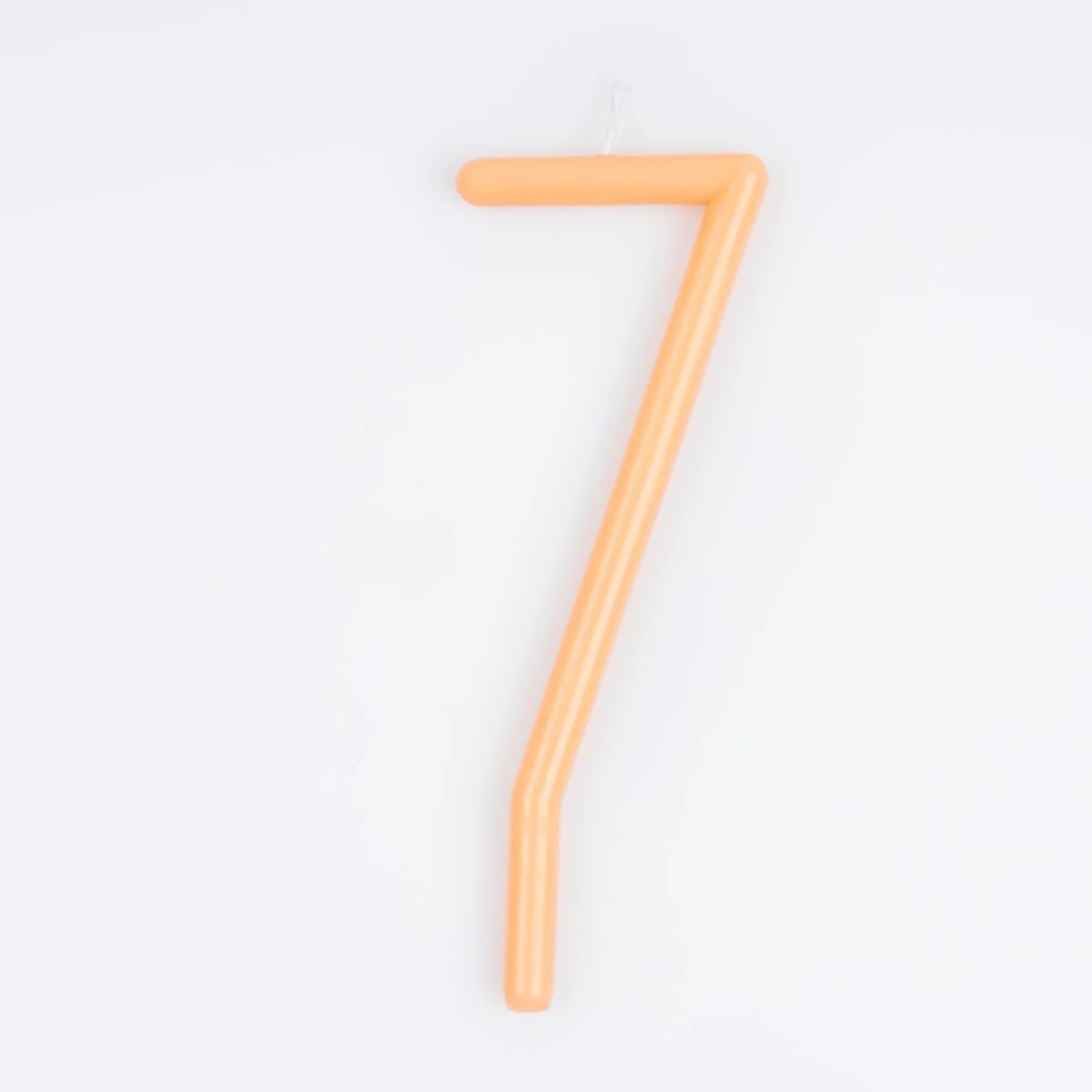 Meri Meri - Slim 7 Number Candle