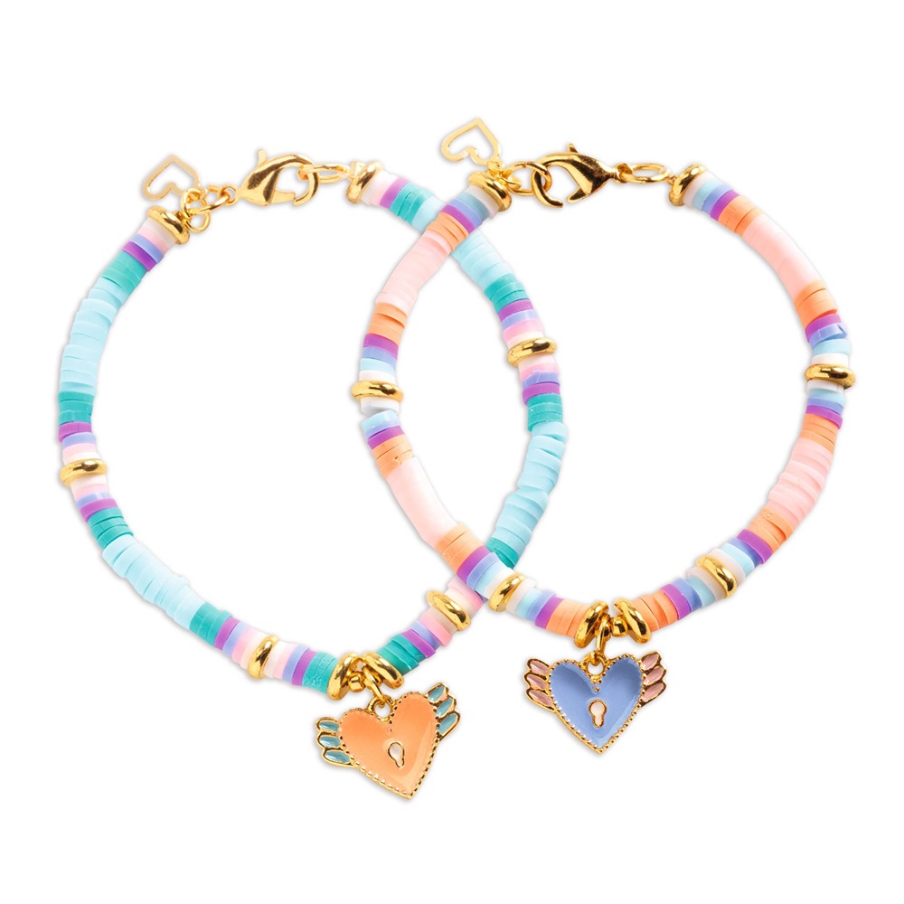 Djeco - Duo Jewels Heart Heishi Craft Kit