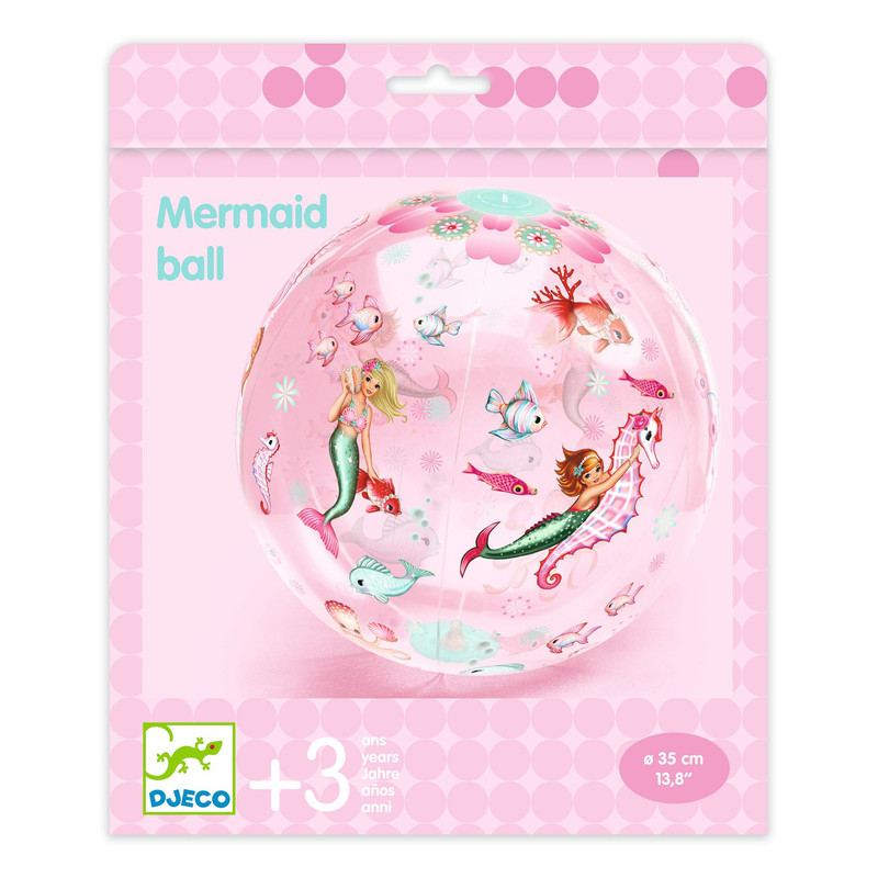 Djeco - Mermaid Inflatable Ball