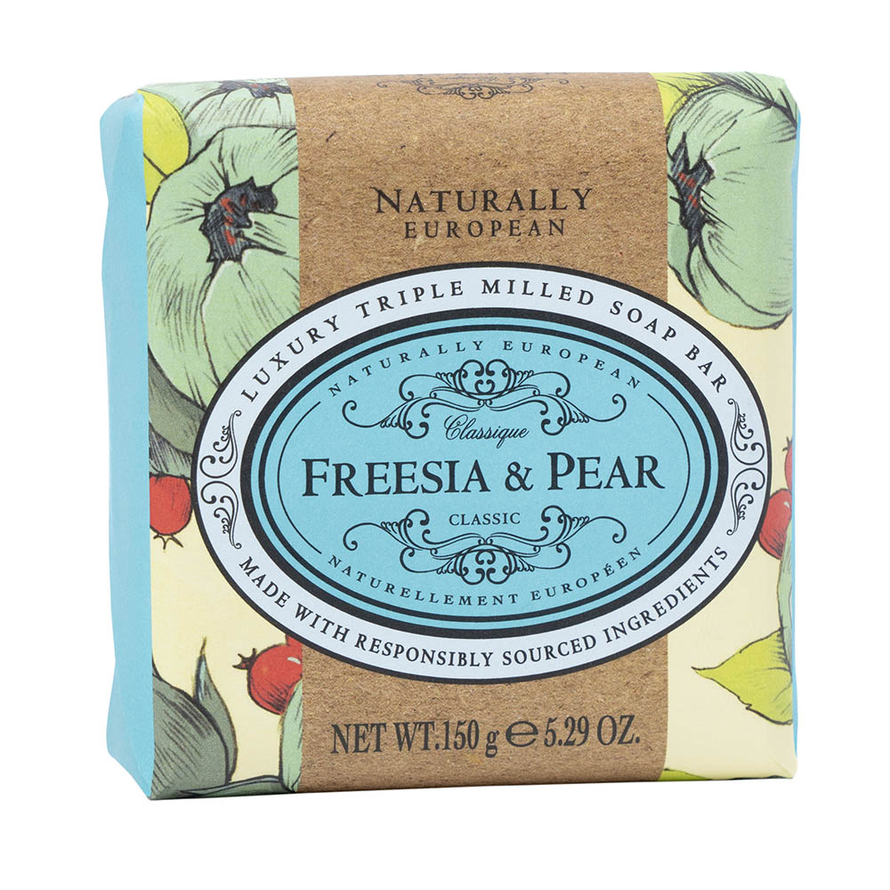 Naturally European - Soap - Freesia And Pear - 150 g