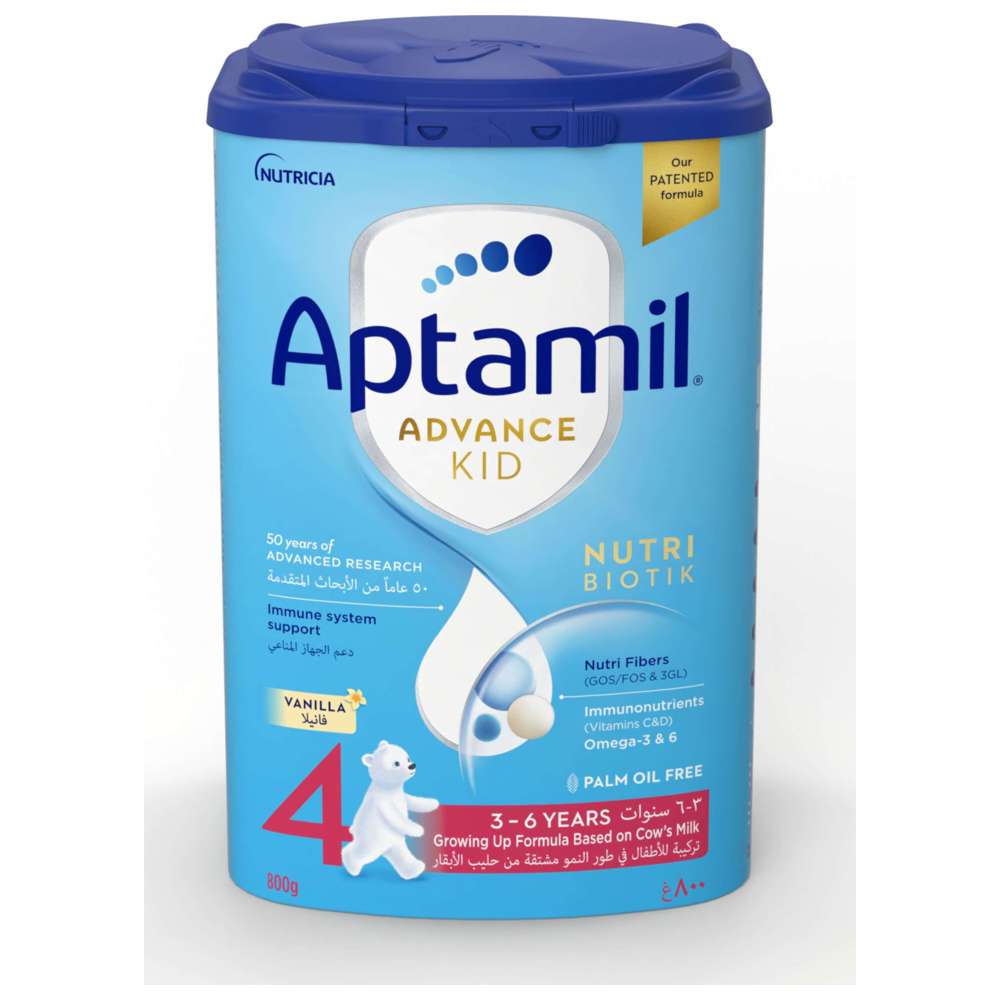 Aptamil - Palm Oil Free Advance Kid 4 Milk Formula - 800 g - Pack of 2