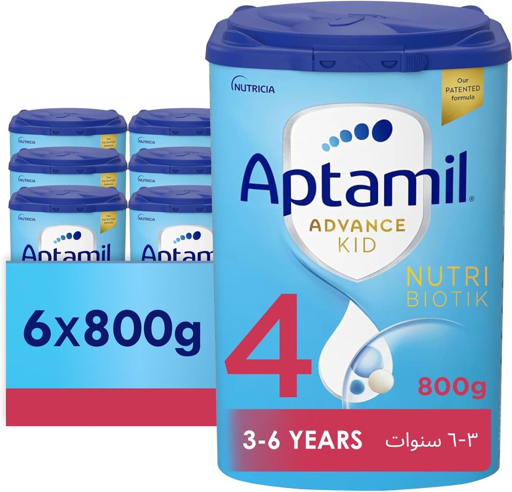 Aptamil - Advance Kid 4 Growing Up Formula Milk - 800g - Pack Of 6