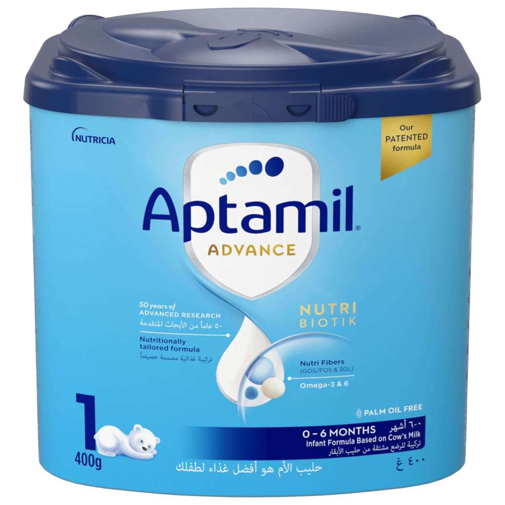 Aptamil - Advance 1 Palm Oil Free Infant Milk Formula - 400 g