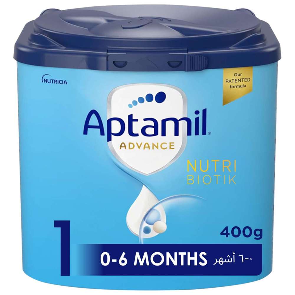 أبتاميل - تركيبة حليب الرضع أدفانس 1 خالية من زيت النخيل - 400غ