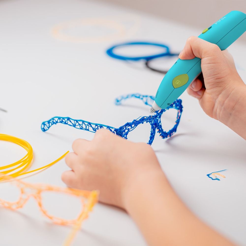 ماي فيرست - مجموعة قلم ثلاثي الأبعاد للمبتدئين - أزرق