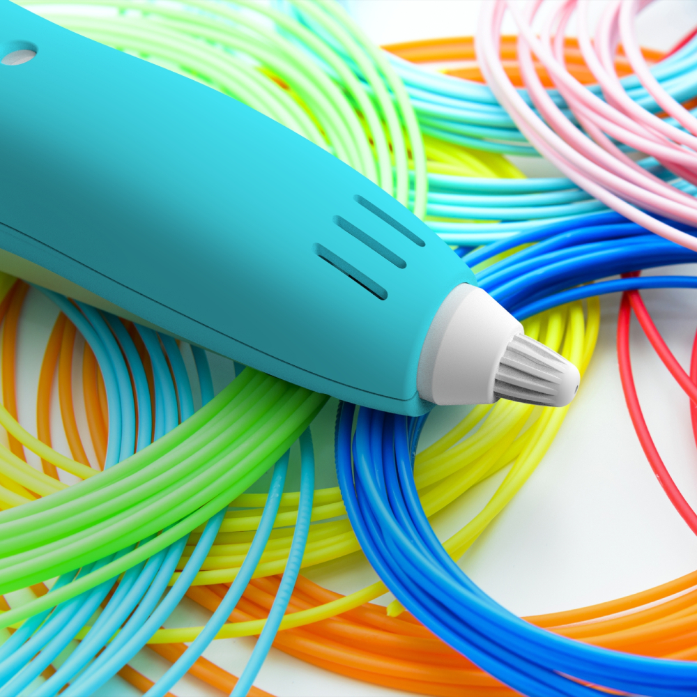 ماي فيرست - مجموعة قلم ثلاثي الأبعاد للمبتدئين - أزرق