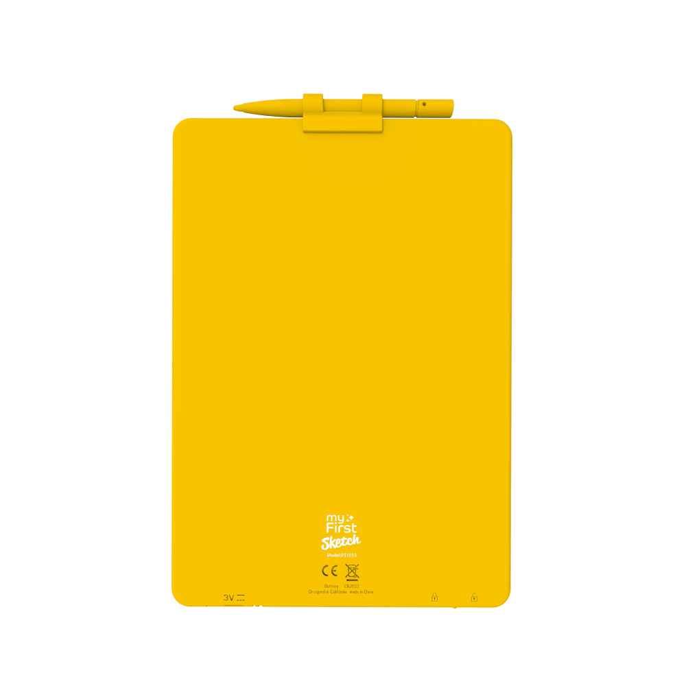 ماي فيرست - لوح كتابة أل سي دي سكتش - 10 إنش - أصفر