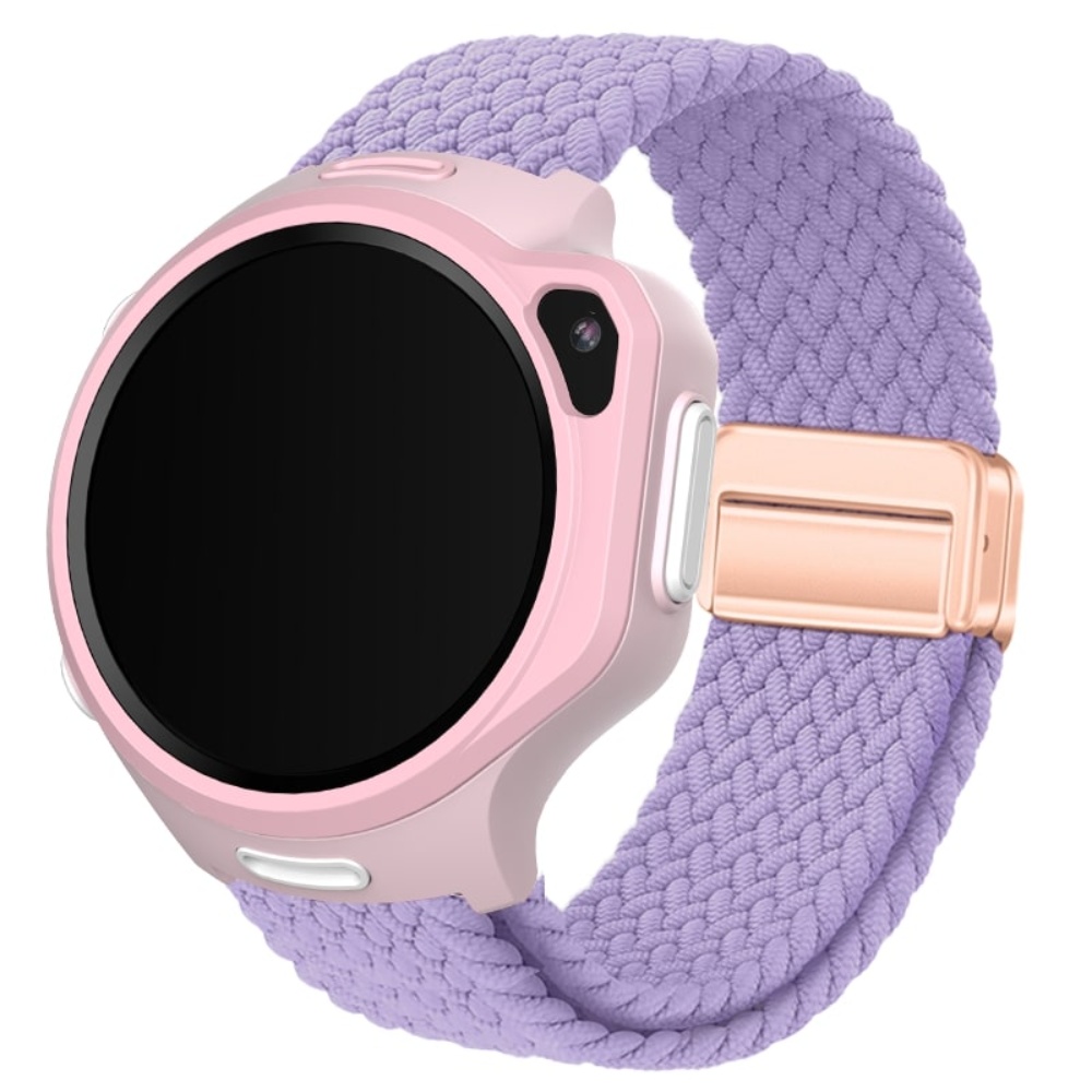 ماي فيرست - حزام ساعة محبوك قابل للتعديل لـ فون S3/S3+/S3C/S4/R2 - ليلك بنفسجي