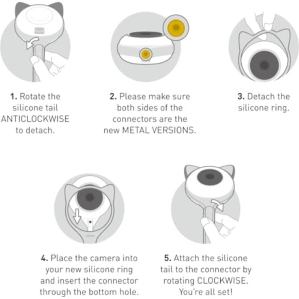 Lollipop - Exchangeable Outer Sleeve - Tangerine Tabby - 20 cm