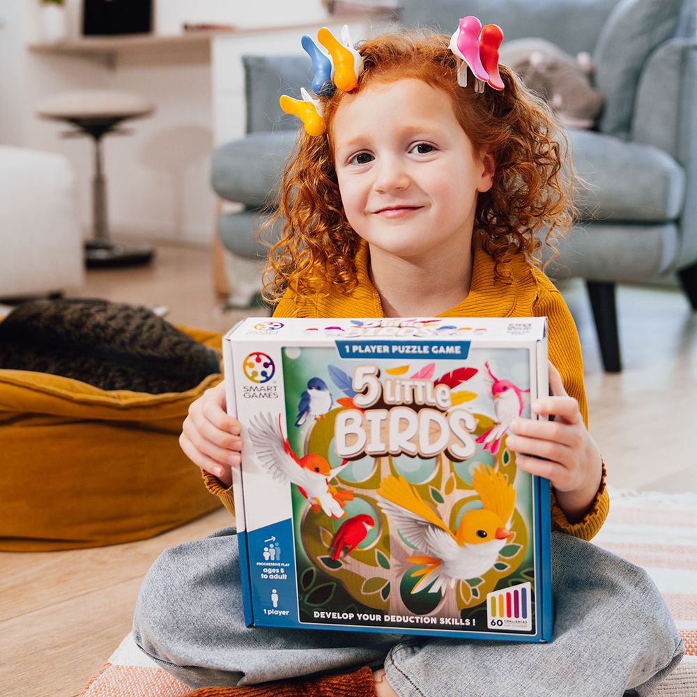 سمارت جيمز - بازل تعليمية 5 طيور صغيرة
