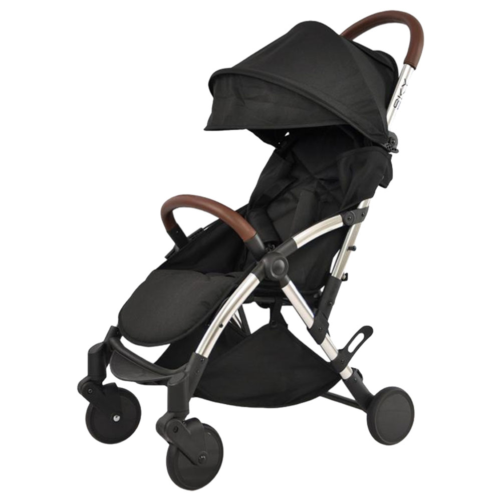 بيبي دريم - عربية الأطفال سكاي قابلة للطي - أسود