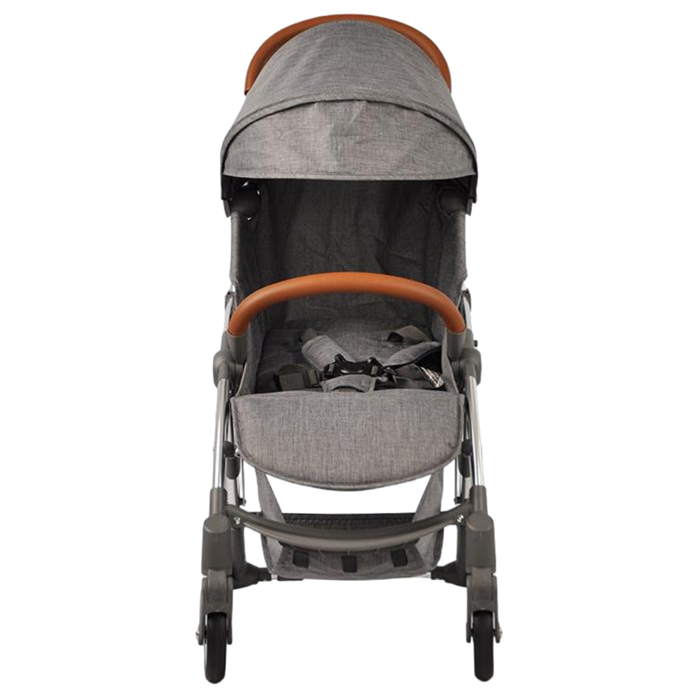 بيبي دريم - عربية الأطفال سكاي قابلة للطي - رمادي