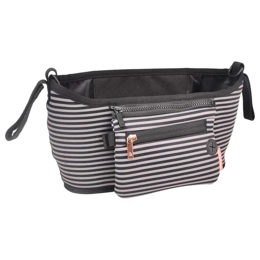 بيبي دريم - شنطة تنظيم عربية الأطفال - رمادي