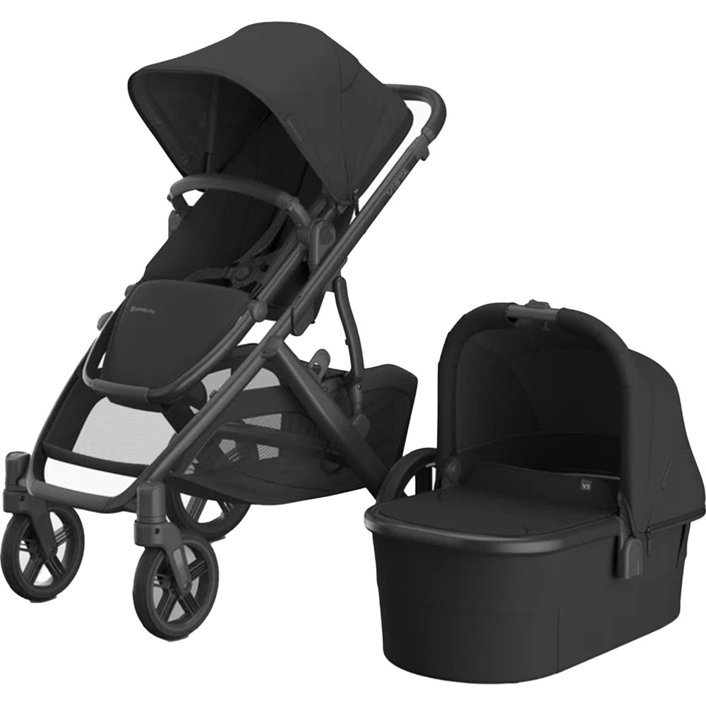 Uppababy - Vista V3 Jake Stroller - Black