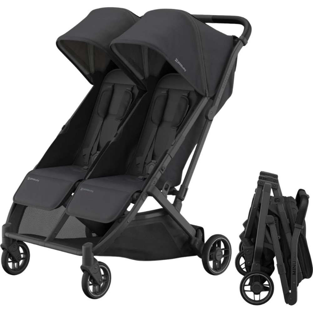 Uppababy - Minu Duo Double Stroller Jake - Charcoal
