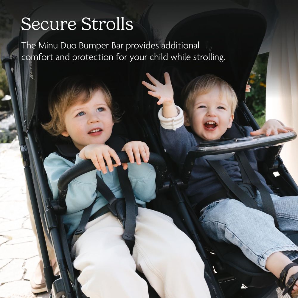 اوبا بيبي - حاجز أمان بديل لعربية مينو ديو فقط - أسود