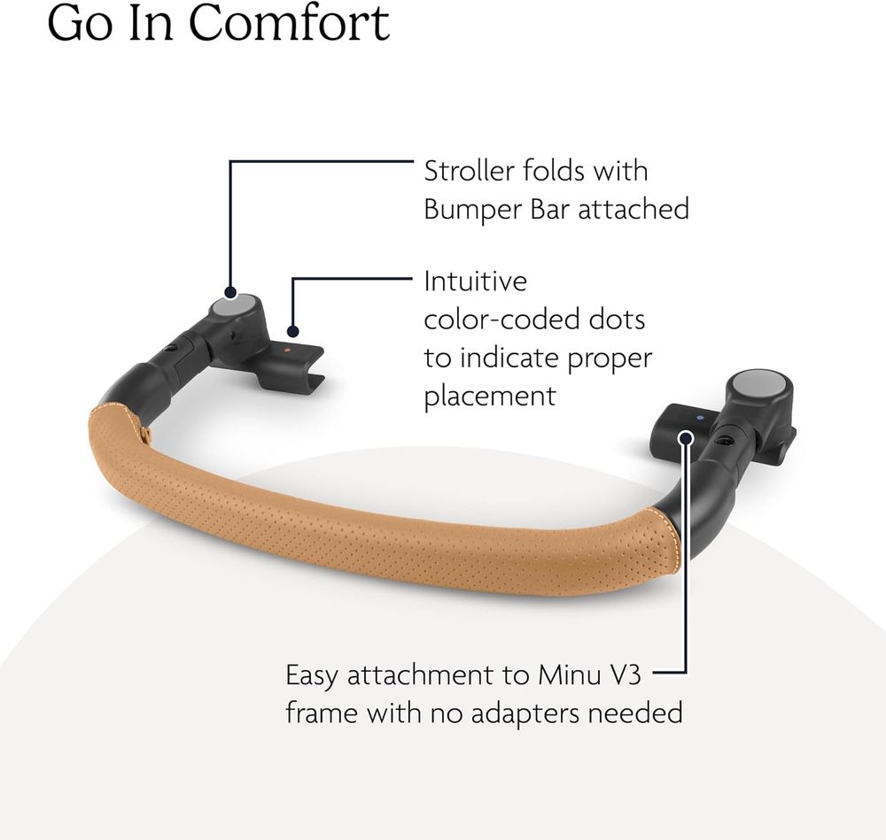 Uppababy - Replacement Bumper Bar For Minu V3 Stroller Only - Sand