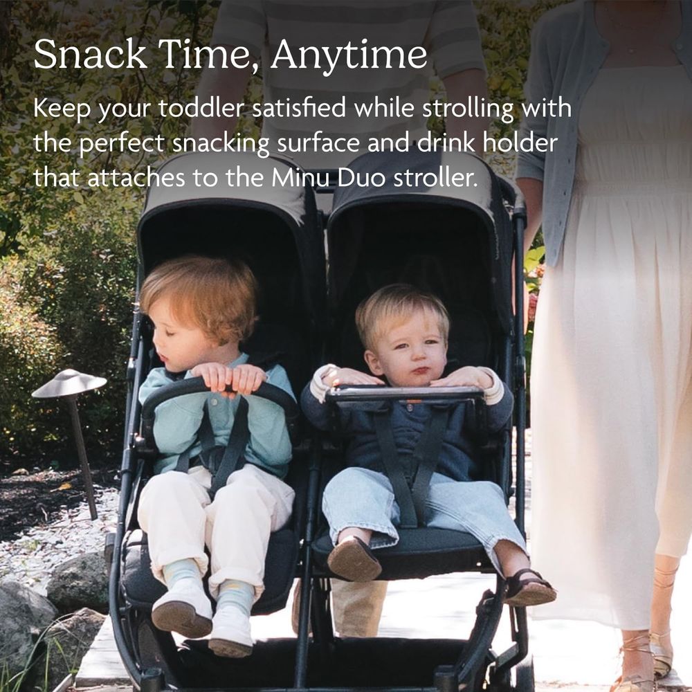 Uppababy - Snack Tray For Minu Duo Stroller Only - Black/Clear