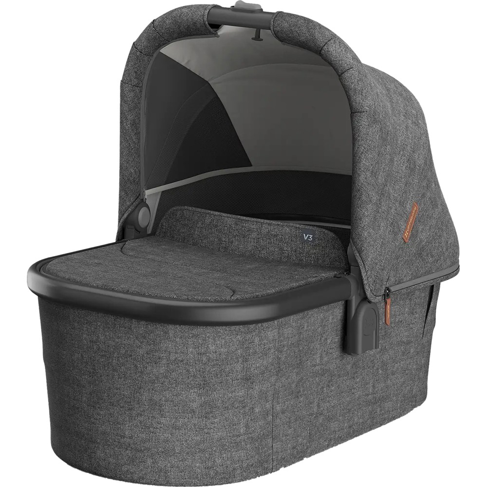 اوبا بيبي - سرير أطفال V3 - فحمي موشح