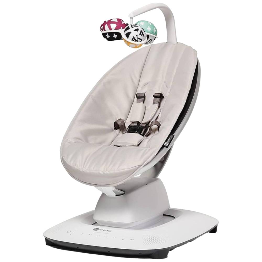 4ممز - أرجوحة مامارو متعددة الحركة للأطفال - رمادي