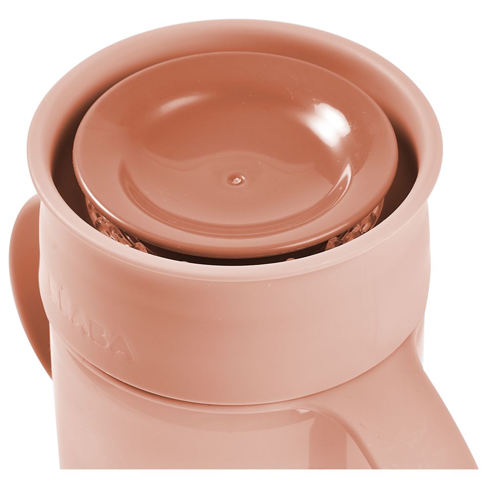 Beaba - 360 Degree Learning Cup - Pink - 340ml