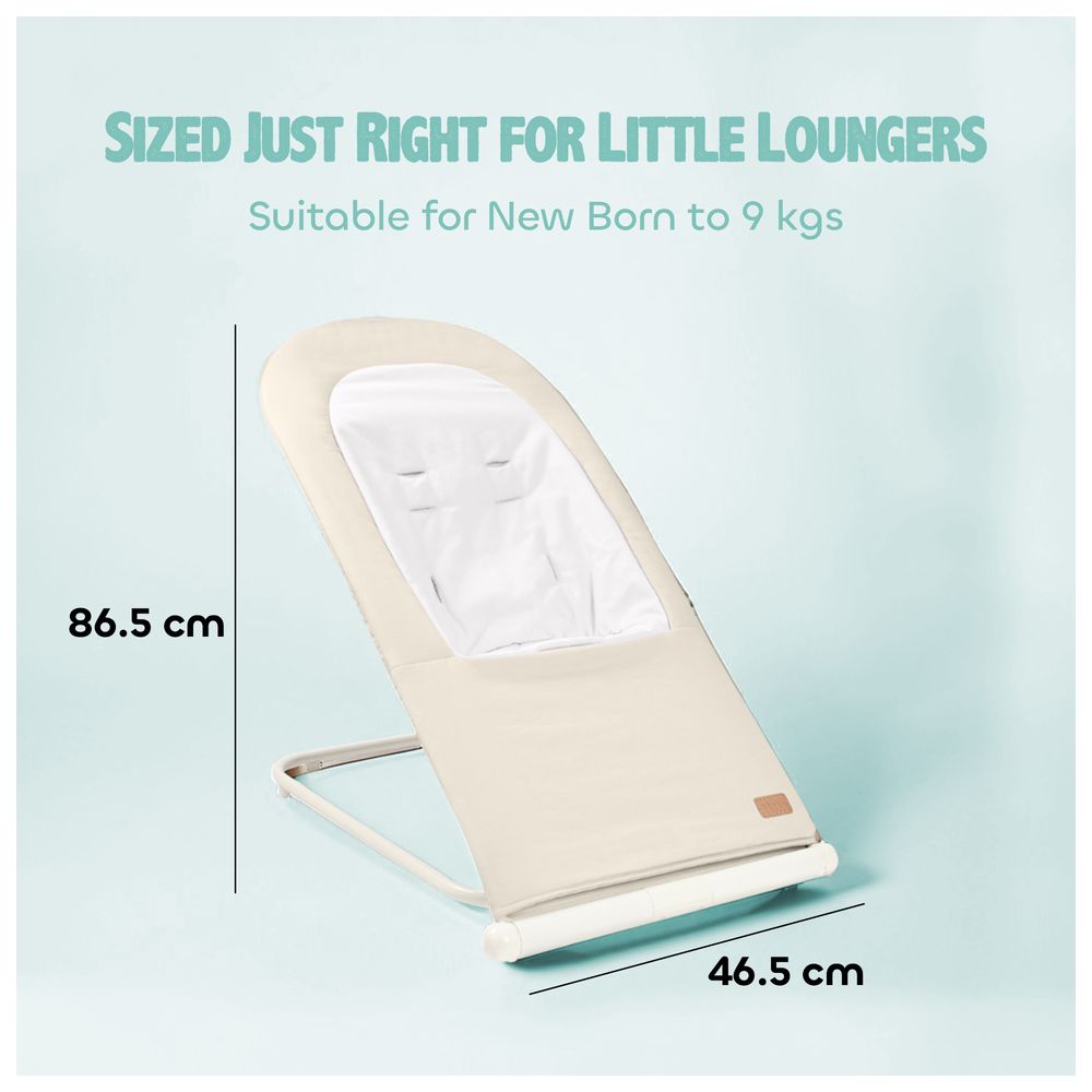 Beaba - Foldable Bouncer Eazy Relax - Greige