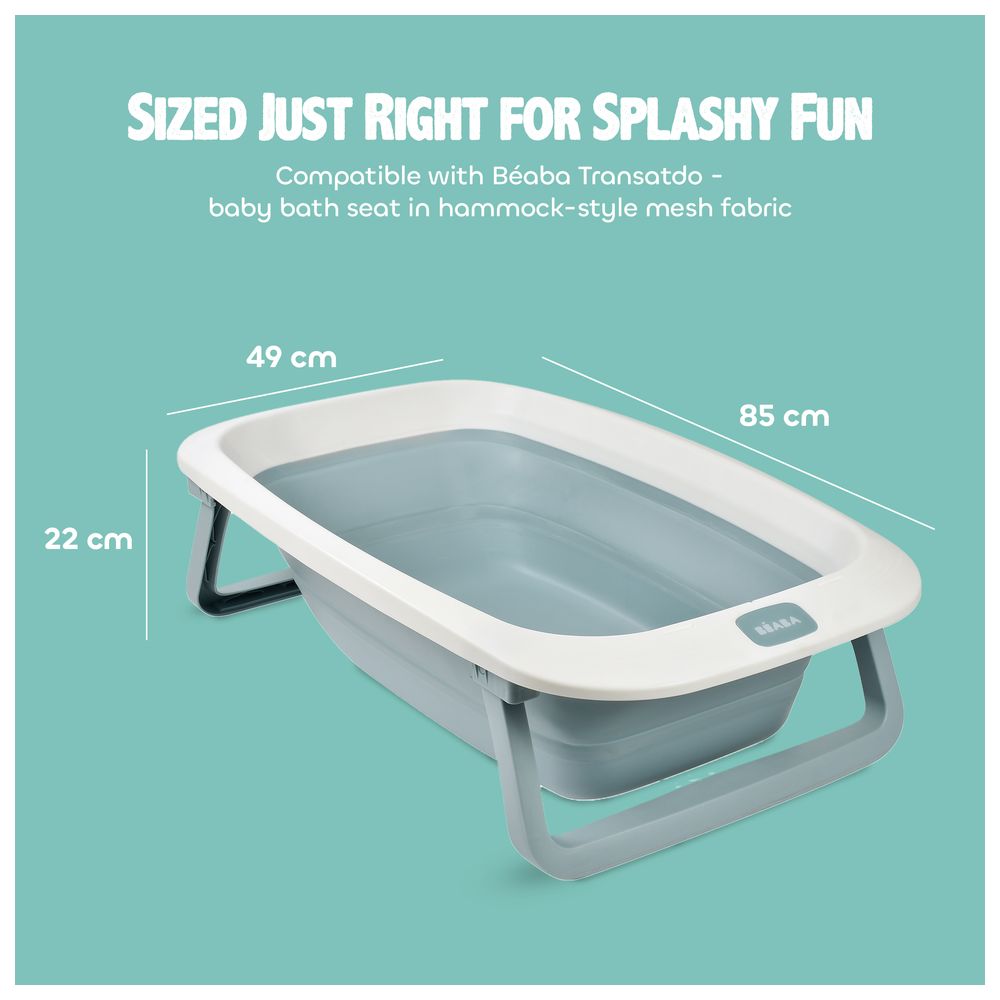 بيبا - حوض استحمام المواليد إيزي بوب كاميليو - أزرق